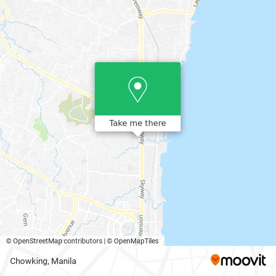 Chowking map