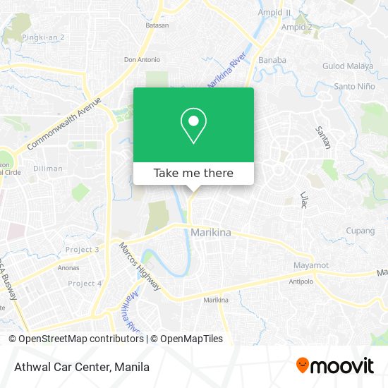Athwal Car Center map