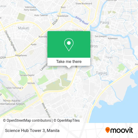 Science Hub Tower 3 map