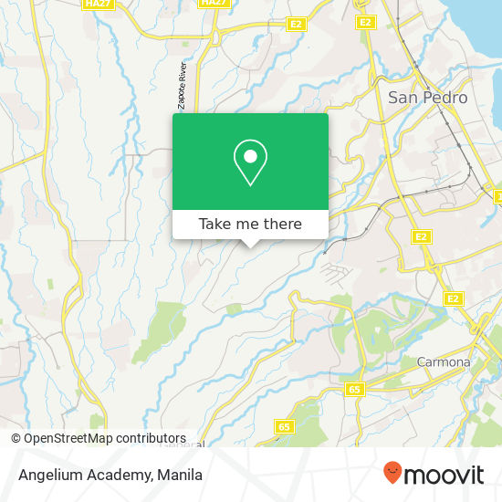 Angelium Academy map