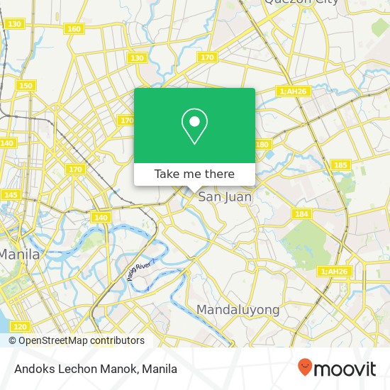 Andoks Lechon Manok map