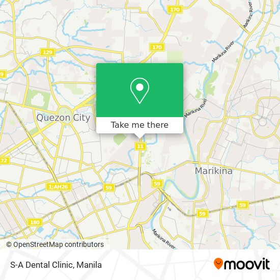 S-A Dental Clinic map