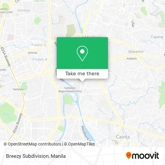 Breezy Subdivision map