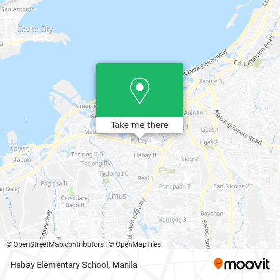 Habay Elementary School map