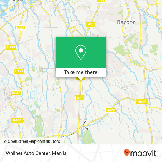 Whilnet Auto Center map