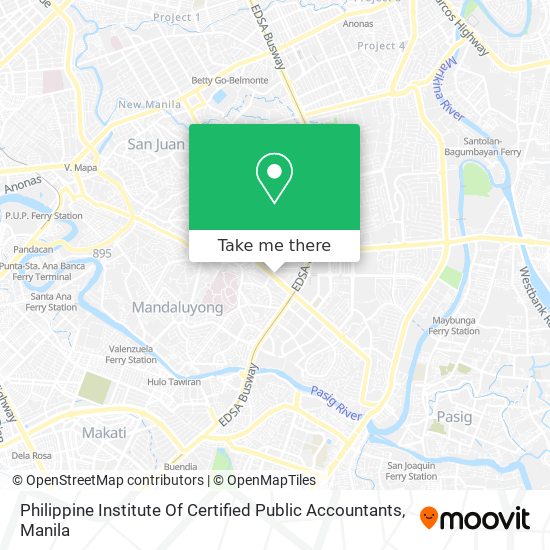 Philippine Institute Of Certified Public Accountants map