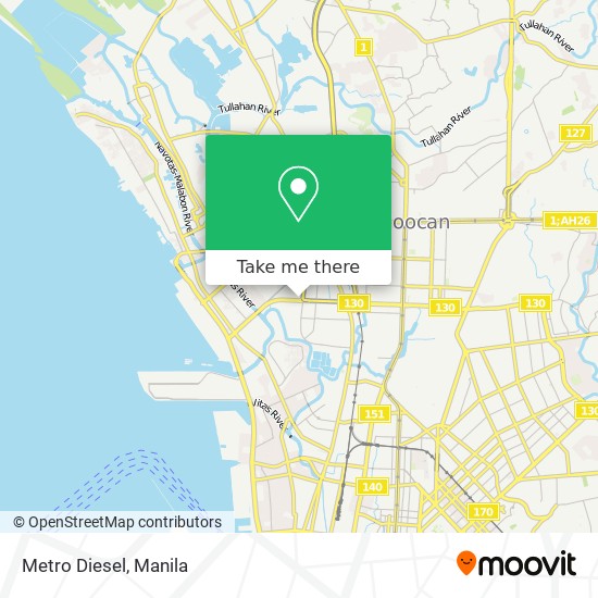 Metro Diesel map