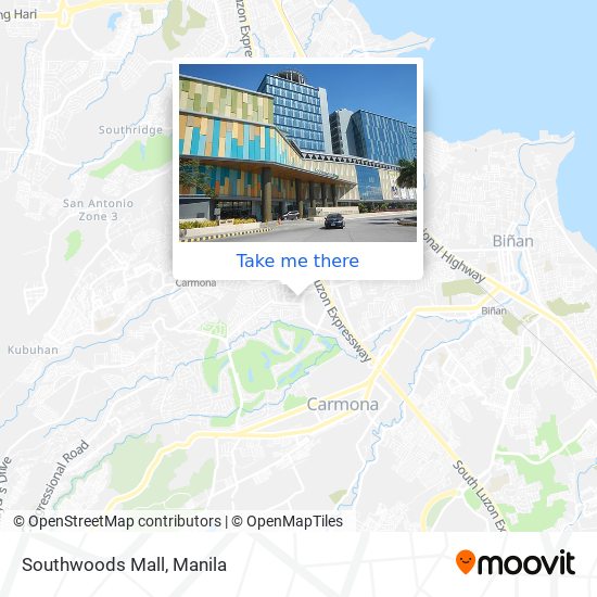 Southwoods Mall map