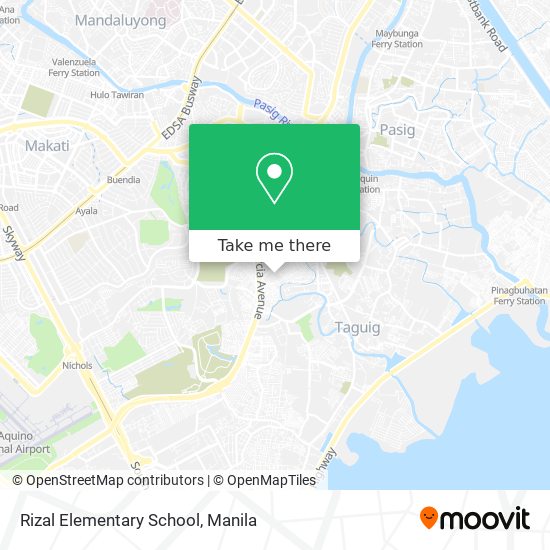 Rizal Elementary School map