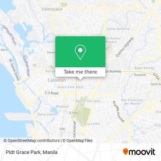 Pldt Grace Park map