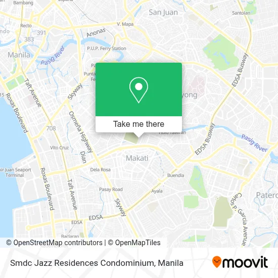 Smdc Jazz Residences Condominium map