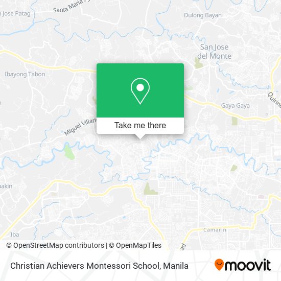 Christian Achievers Montessori School map