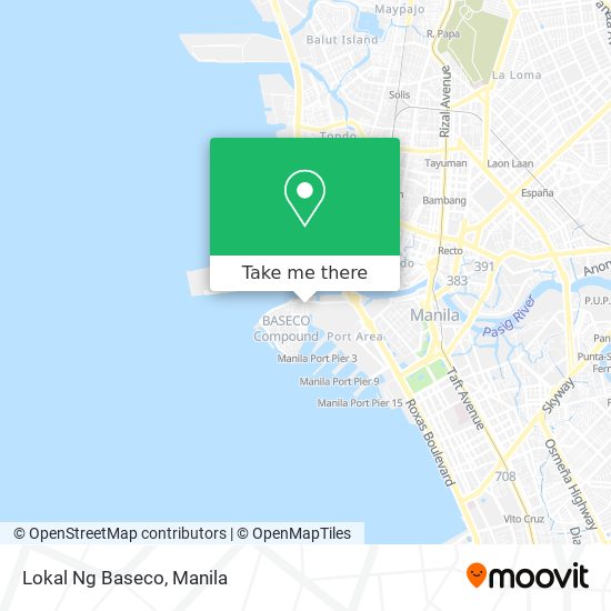 Lokal Ng Baseco map