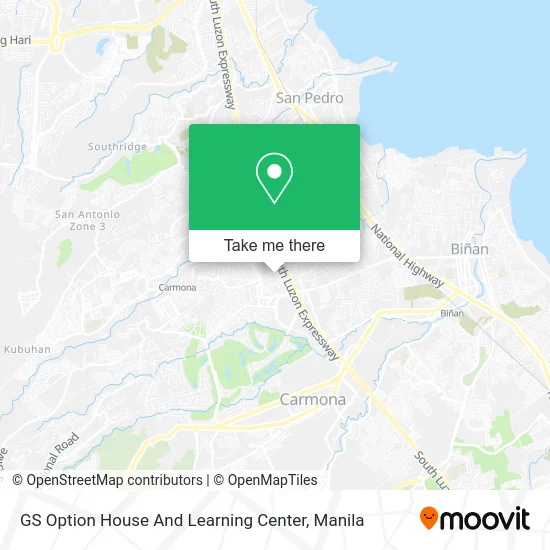 GS Option House And Learning Center map