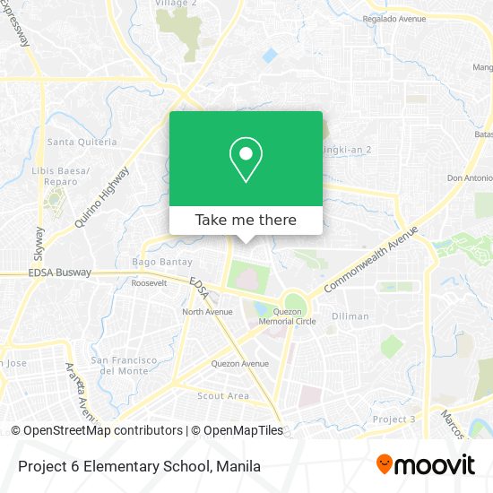 Project 6 Elementary School map