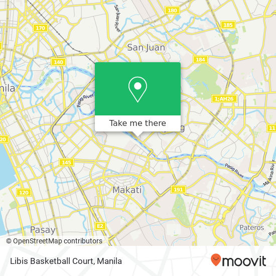 Libis Basketball Court map