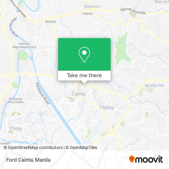 Ford Cainta map