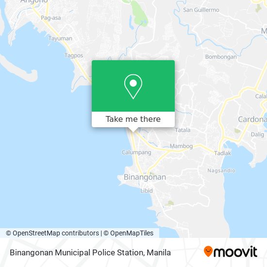 Binangonan Municipal Police Station map