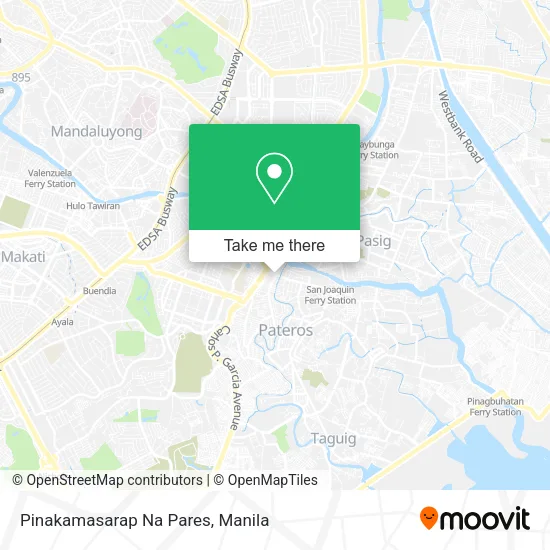 Pinakamasarap Na Pares map