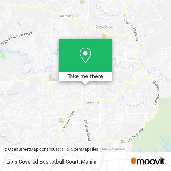 Libis Covered Basketball Court map