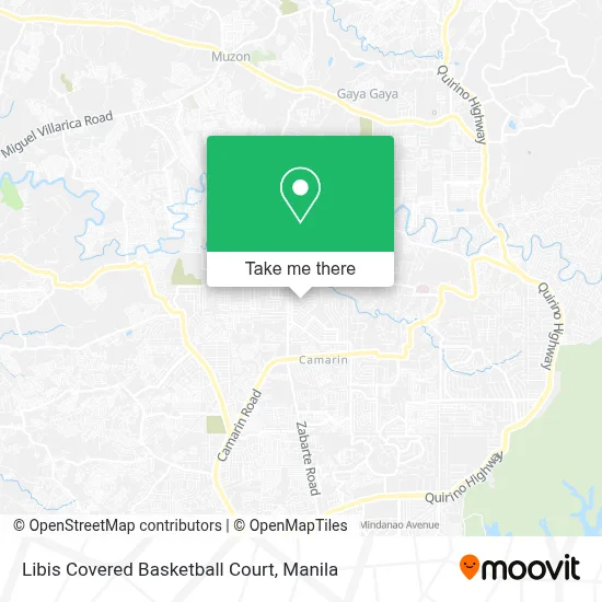 Libis Covered Basketball Court map
