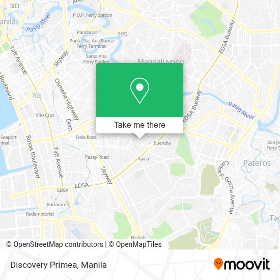 Discovery Primea map