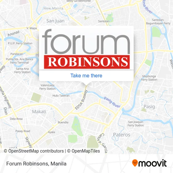 Forum Robinsons map