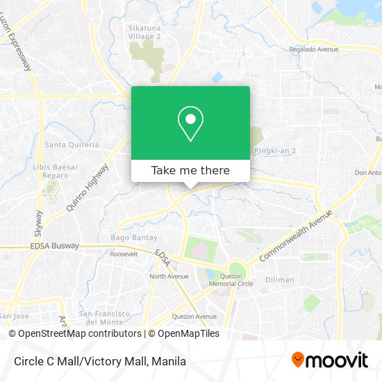 Circle C Mall/Victory Mall map