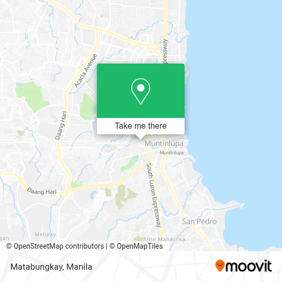 Matabungkay map