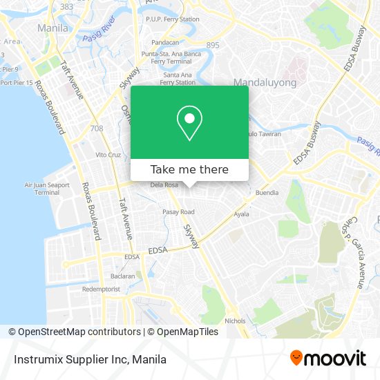 Instrumix Supplier Inc map