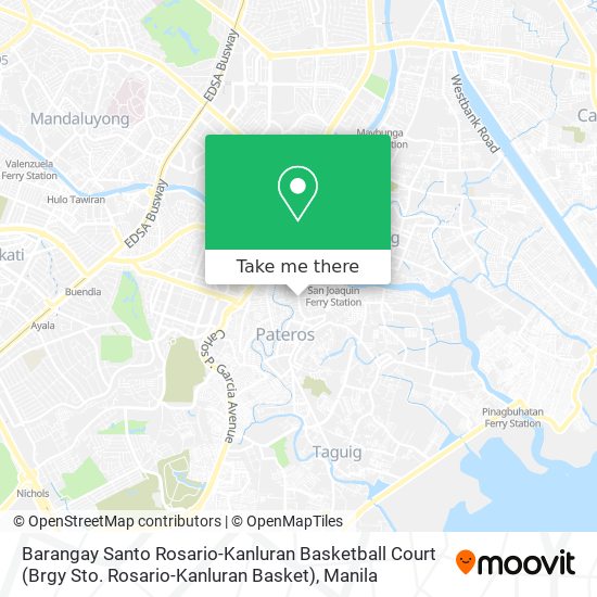 Barangay Santo Rosario-Kanluran Basketball Court (Brgy Sto. Rosario-Kanluran Basket) map