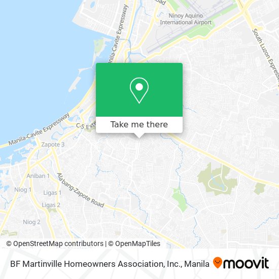 BF Martinville Homeowners Association, Inc. map