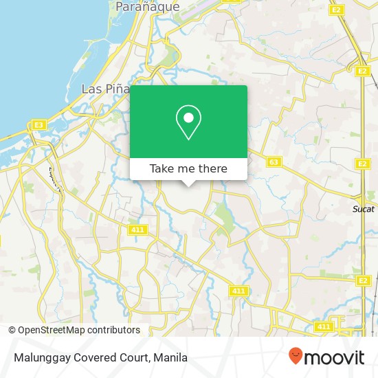 Malunggay Covered Court map