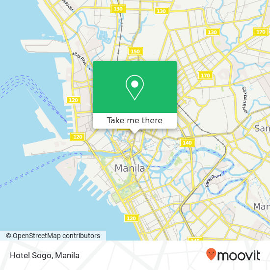 Hotel Sogo map