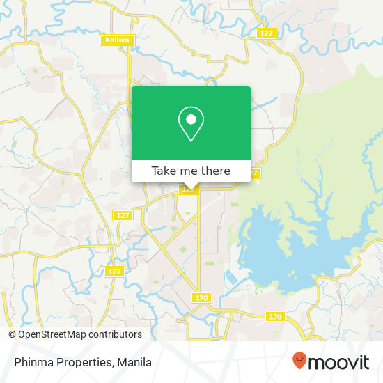 Phinma Properties map