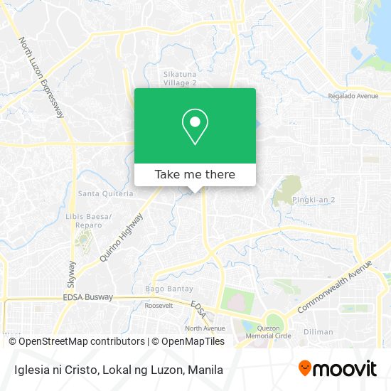 Iglesia ni Cristo, Lokal ng Luzon map