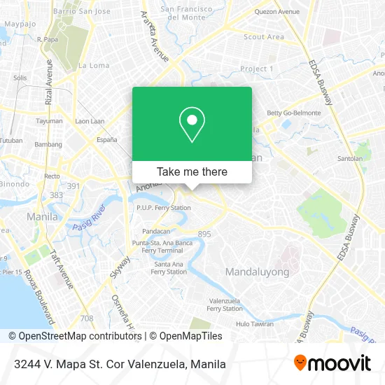 3244 V. Mapa St. Cor Valenzuela map