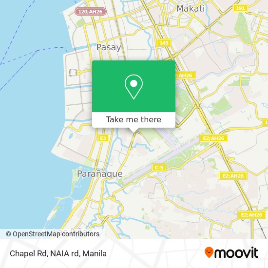 Chapel Rd, NAIA rd map