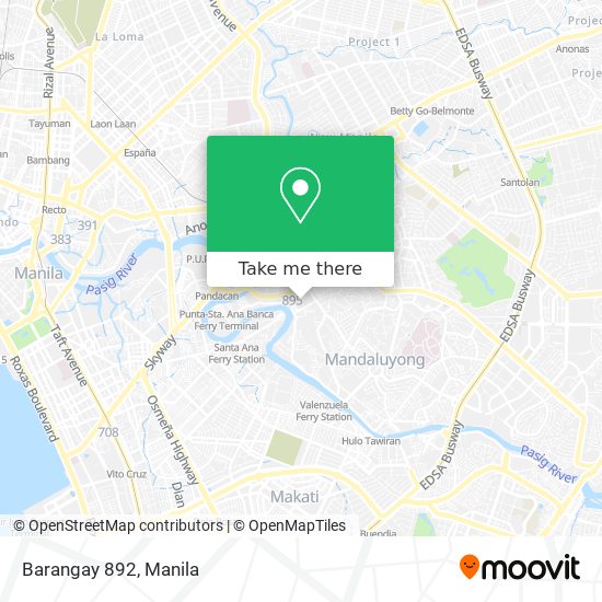 Barangay 892 map
