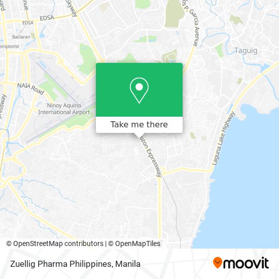 Zuellig Pharma Philippines map