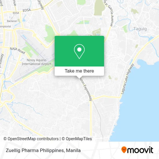 Zuellig Pharma Philippines map
