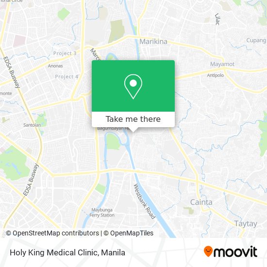 Holy King Medical Clinic map