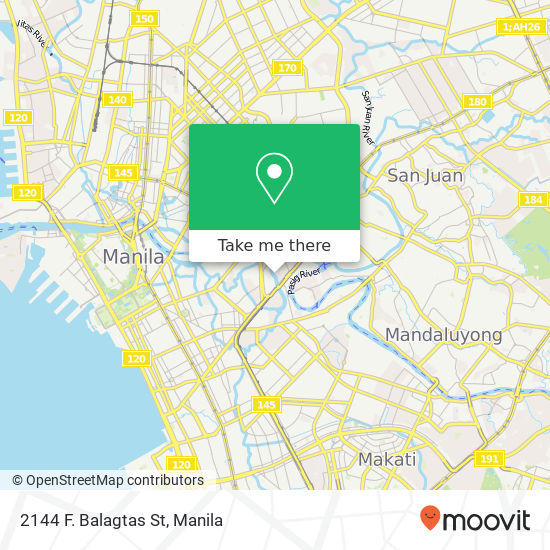 2144 F. Balagtas St map