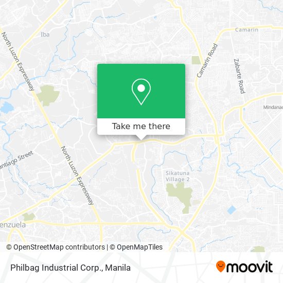 Philbag Industrial Corp. map