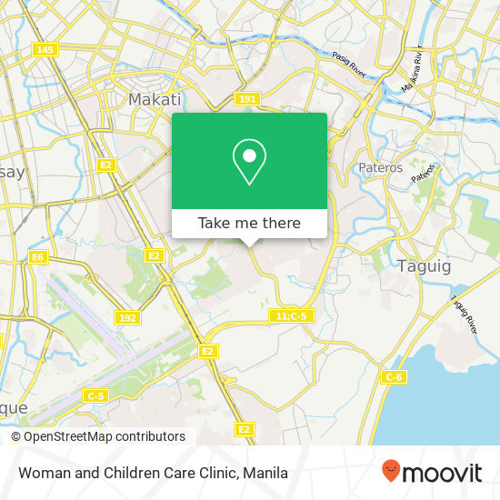 Woman and Children Care Clinic map