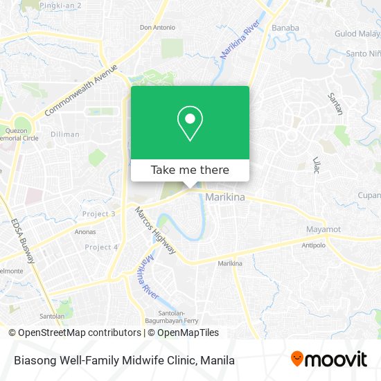 Biasong Well-Family Midwife Clinic map
