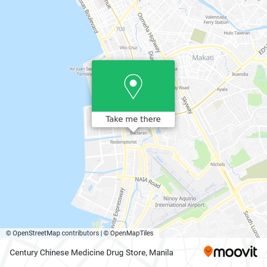 Century Chinese Medicine Drug Store map