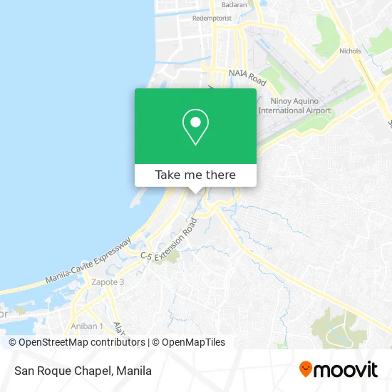 San Roque Chapel map