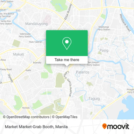Market Market-Grab Booth map