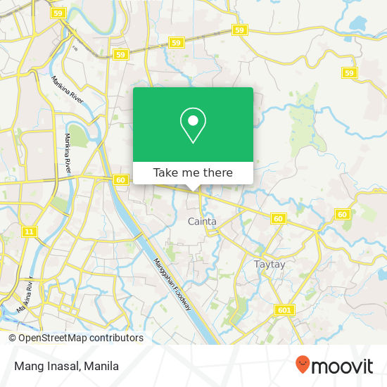 Mang Inasal map